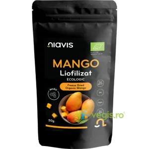 Mango Liofilizat Bucati Ecologic/Bio 50g
