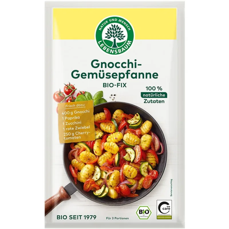 Mix pentru Gnocchi si Legume la Tigaie Ecologic/Bio 30g LEBENSBAUM — preț și oferte