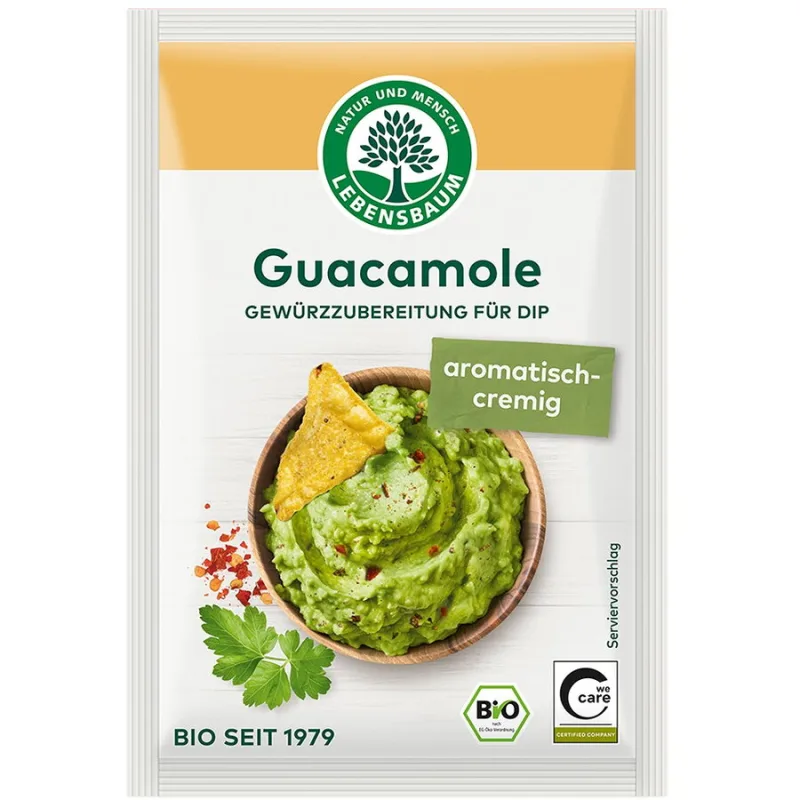 Mix de Condimente pentru Guacamole Ecologic/Bio 80g LEBENSBAUM — preț și oferte