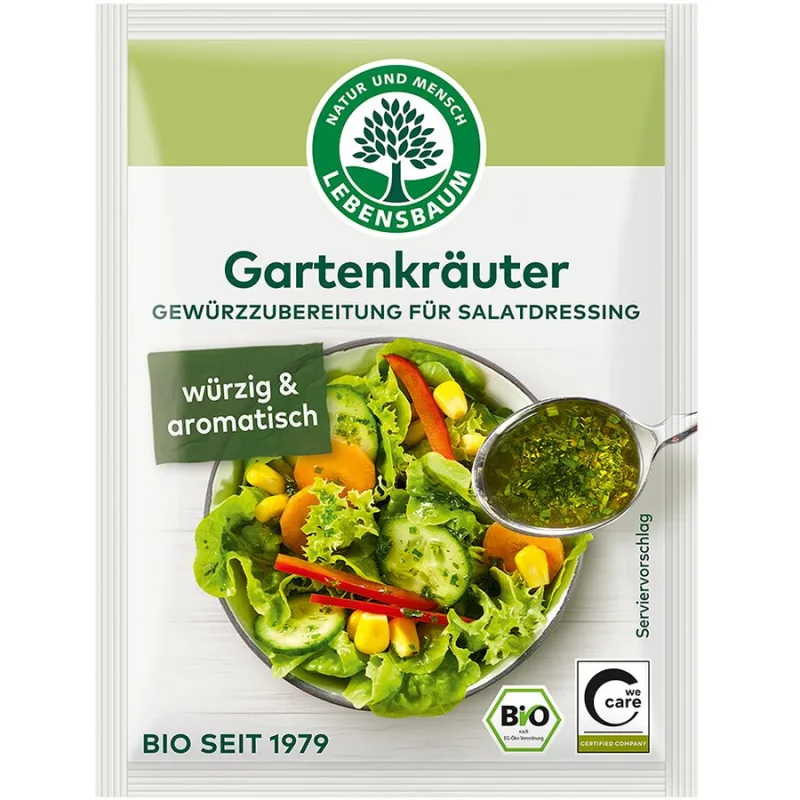 Mix de Condimente pentru Salata cu Ierburi de Gradina Ecologic/Bio 3x5g LEBENSBAUM — preț și oferte