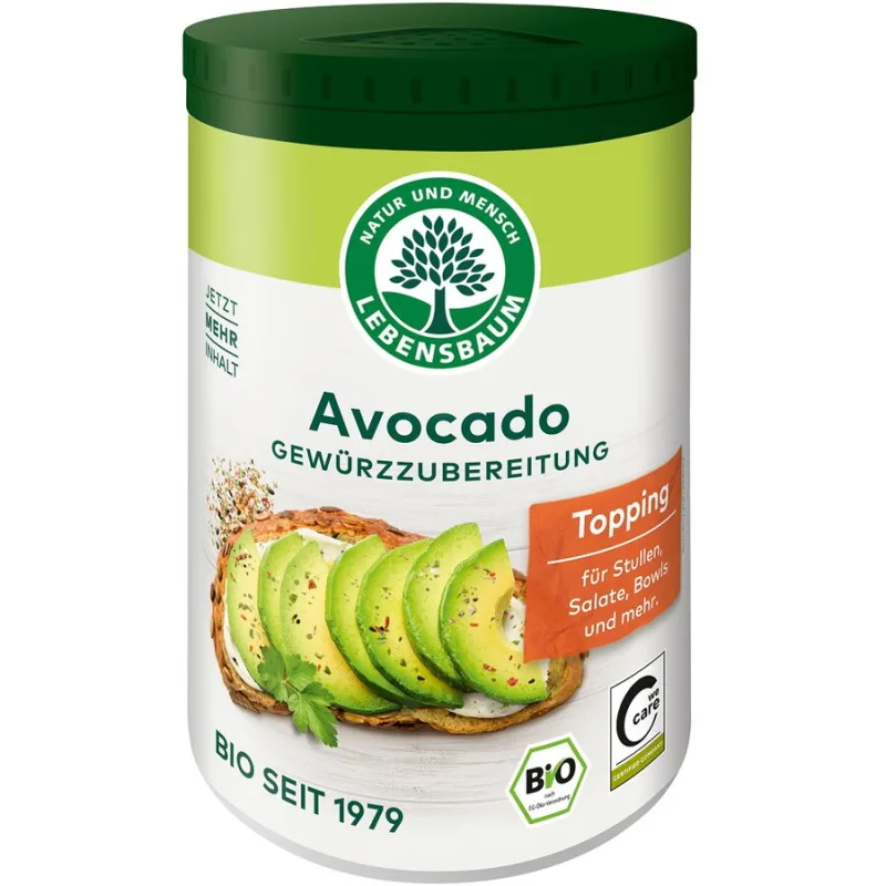 Mix de Condimente pentru Avocado Ecologic/Bio 100g LEBENSBAUM — preț și oferte