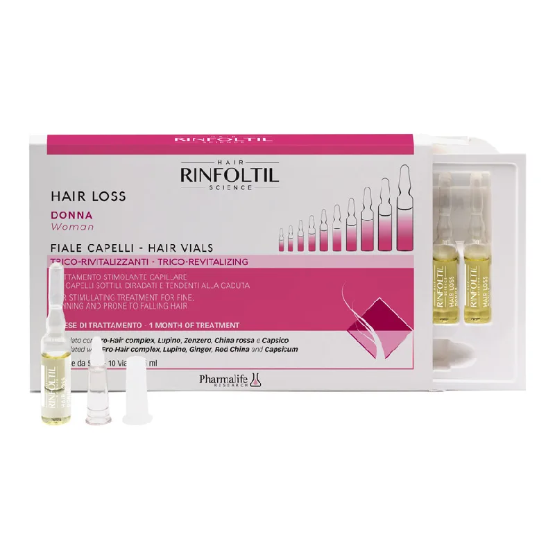 Fiole impotriva caderii parului pentru femei, 10*5 ml, Rinfoltil — preț și oferte