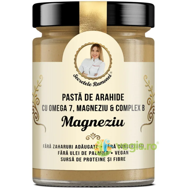 Pasta de Arahide cu Omega 7, Magneziu si Complex B Secretele Ramonei 350g REMEDIA — preț și oferte