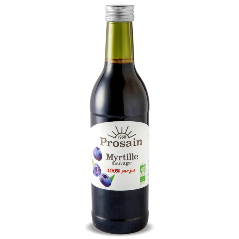 Suc de Afine fara Zahar Adaugat Ecologic/Bio 500ml PROSAIN — preț și oferte