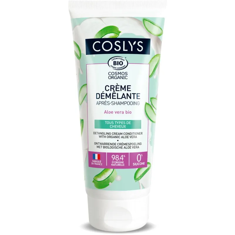 Balsam Crema Bio pentru Descalcirea Parului cu Aloe Vera 200ml COSLYS — preț și oferte