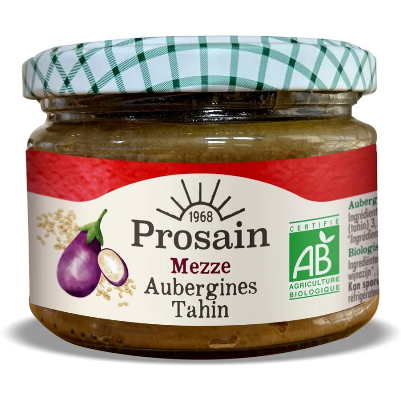 Aperitiv cu Vinete si Tahini Ecologic/Bio 220g PROSAIN — preț și oferte