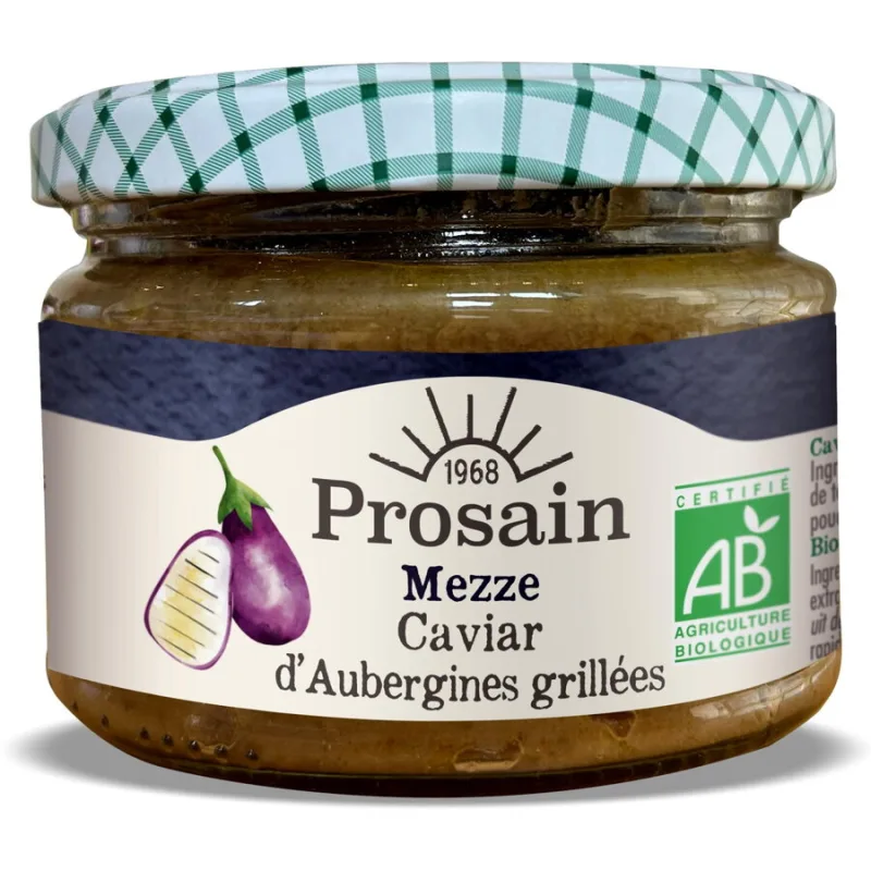 Aperitiv Caviar de Vinete Ecologic/Bio 220g PROSAIN — preț și oferte