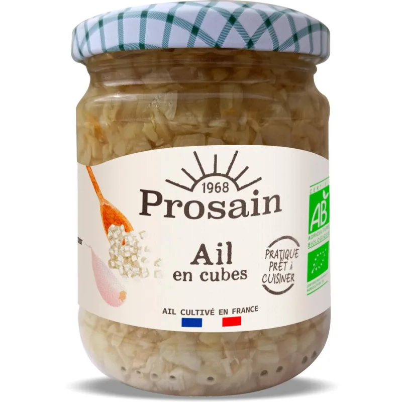 Cuburi de Usturoi Ecologic/Bio 190g PROSAIN — preț și oferte