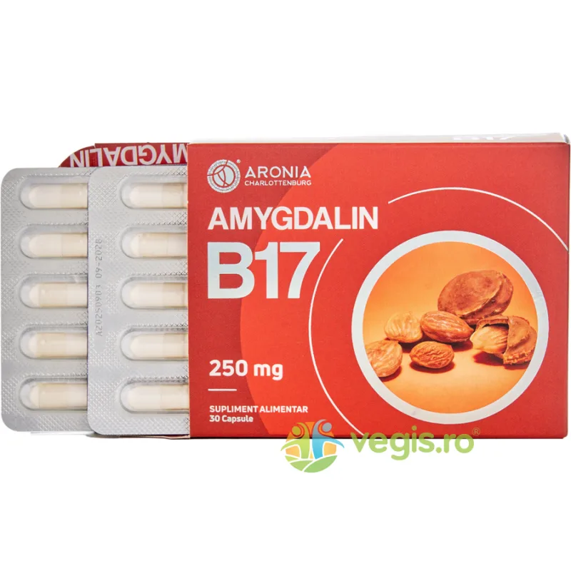 Amygdalin (B17) la 250mg 30cps ARONIA CHARLOTTENBURG — preț și oferte