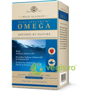 Full Spectrum Omega (Somon Salbatic de Alaska) 120 Capsule Moi