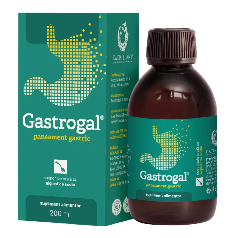 Suspensie orala Gastrogal, 200 ml, Dacia Plant — preț și oferte
