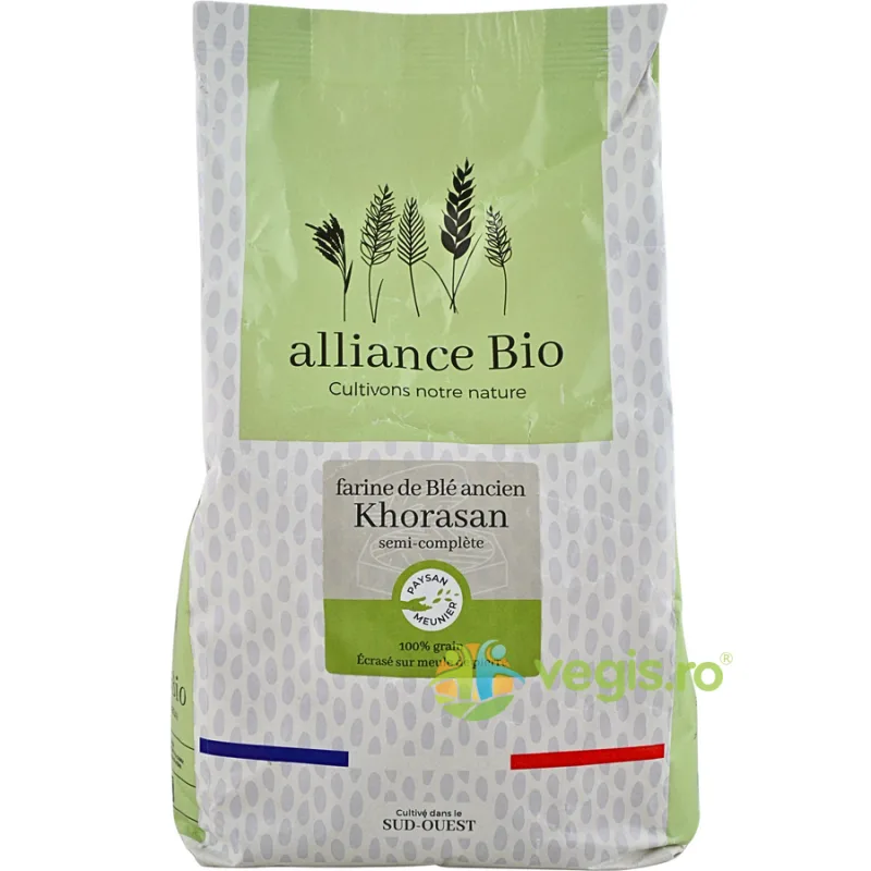 Faina de Grau Khorasan (Kamut) Ecologica/Bio 1kg OBio — preț și oferte