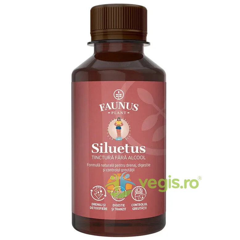 Tinctura Siluetus fara Alcool 200ml FAUNUS PLANT — preț și oferte