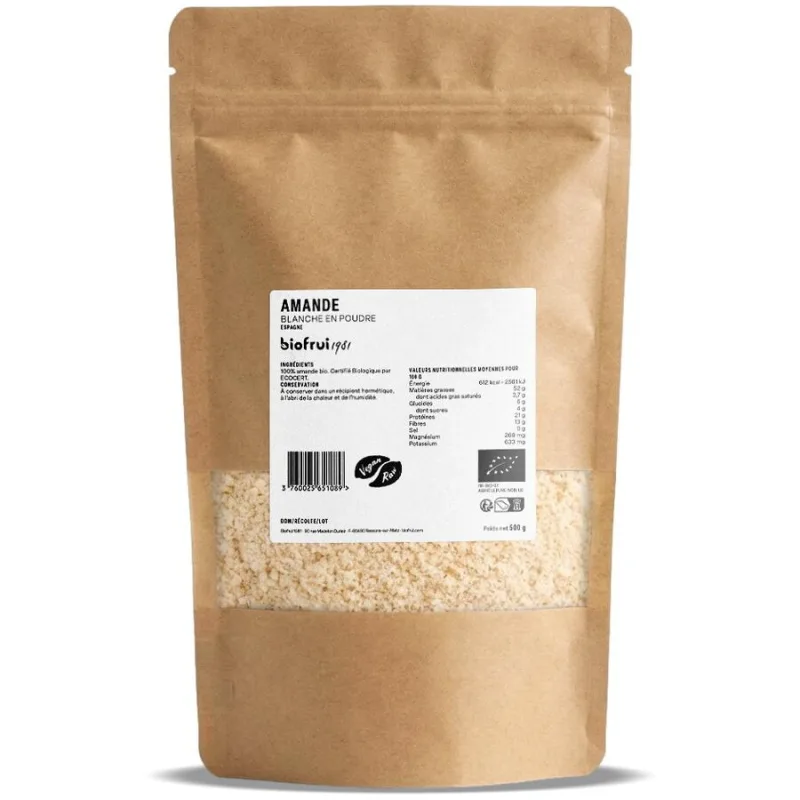 Faina de Migdale Albe Ecologica/Bio 500g BIOFRUISEC — preț și oferte