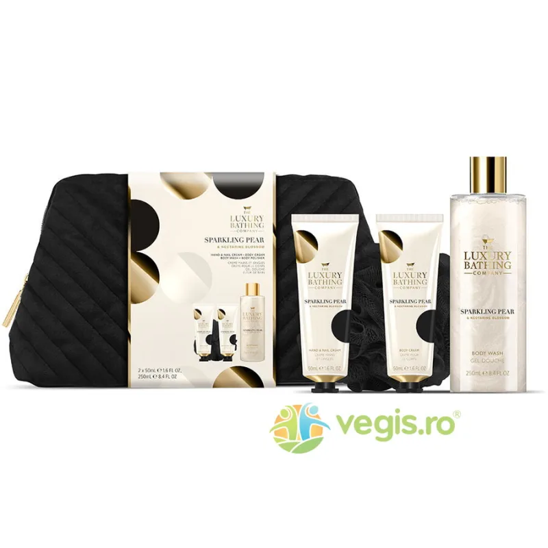 Set Cadou Glamour Sparkling Pear&Nectarine Blossom THE LUXURY BATHING COMPANY — preț și oferte