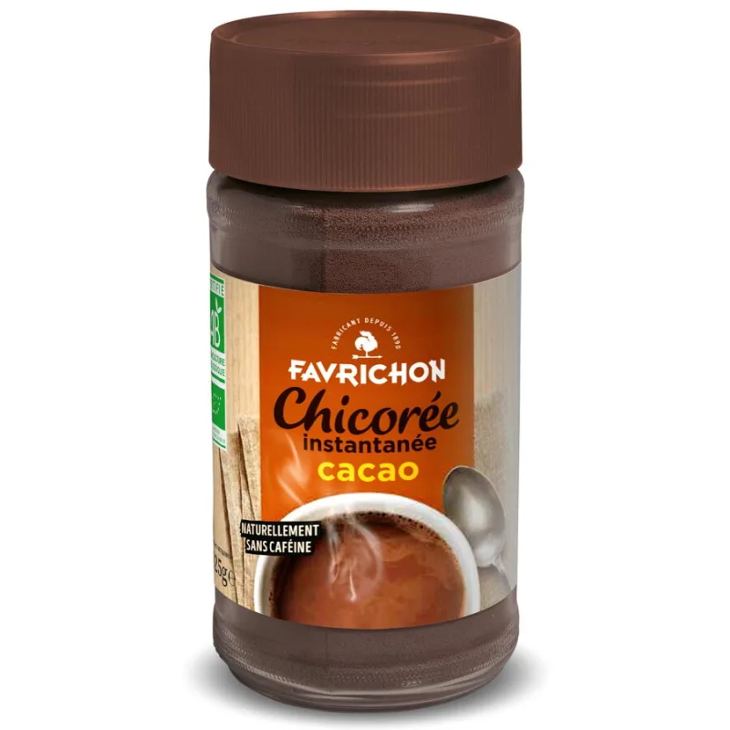 Cafea din Cicoare si Cacao fara Zahar Adaugat Ecologica/Bio 125g FAVRICHON — preț și oferte