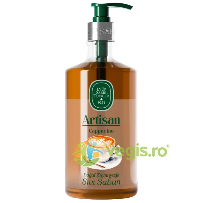Sapun Lichid Artisan Cappucino cu Ulei de Masline 600ml EYUP SABRI TUNCER — preț și oferte