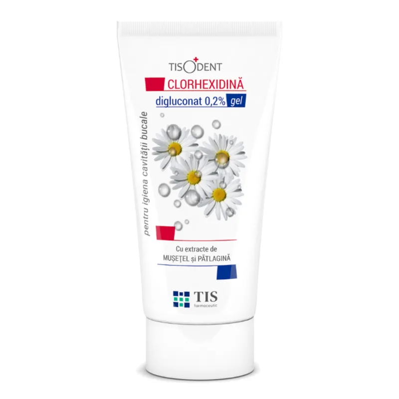 Gel cu clorhexidina Tisodent, 50ml, Tis Farmaceutic — preț și oferte