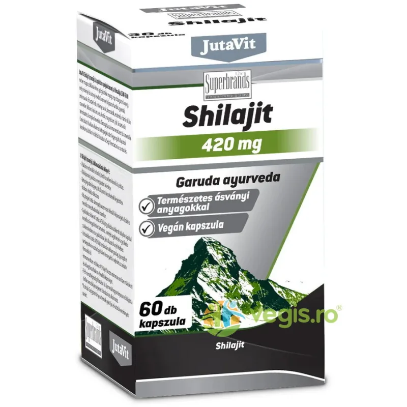 Extract de Shilajit 420mg 60cps JUTAVIT — preț și oferte