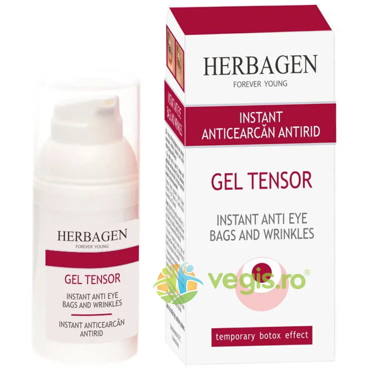 Gel Tensor Instant Anticearcan Antirid 30ml Herbagen — preț și oferte