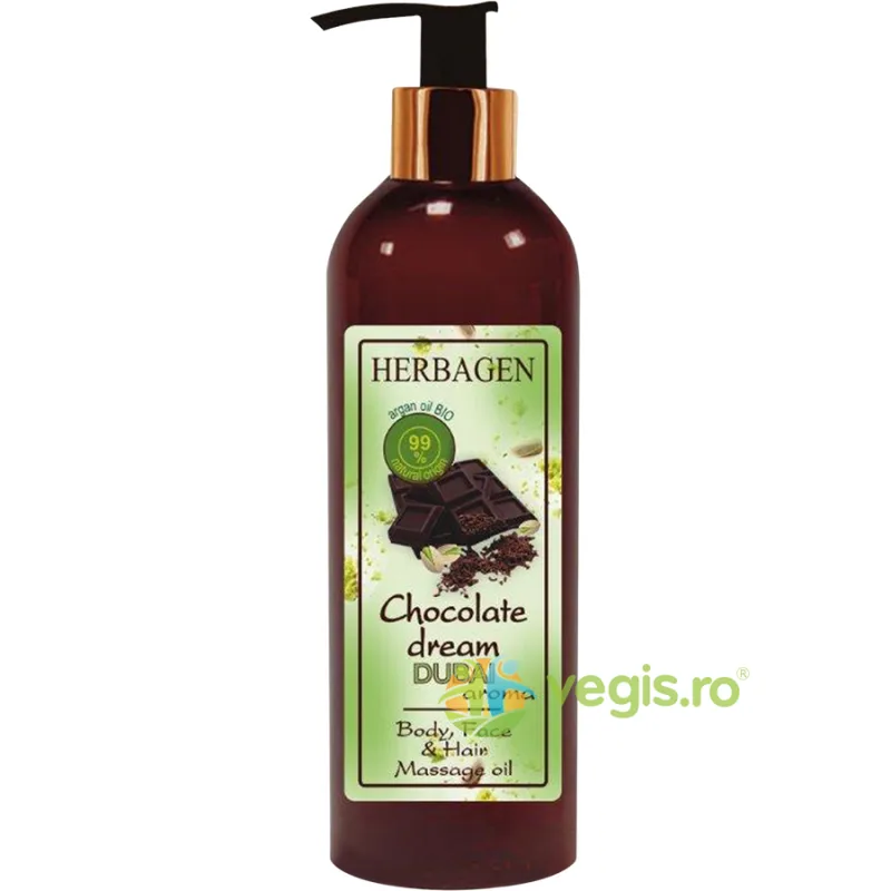 Ulei Masaj Chocolate Dream Dubai Corp, Ten si Par 150ml Herbagen — preț și oferte