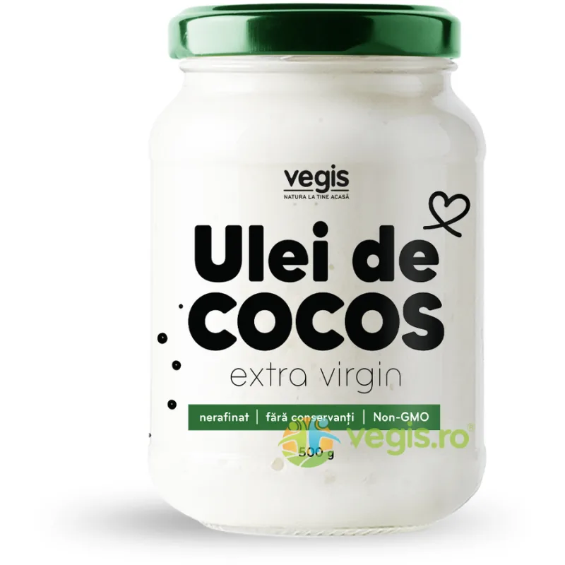 Ulei de Cocos Extra Virgin 500g VEGIS — preț și oferte