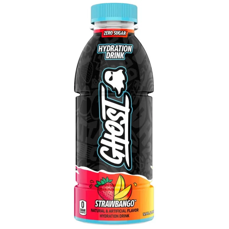 Bautura Hidratanta cu Aroma de Strawbango 500ml GHOST — preț și oferte