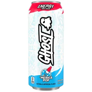 Bautura Energizanta cu Aroma De ‘merica Pop, Ghost Energy Drink 473ml