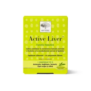 Active Liver, 30 comprimate, New Nordic
