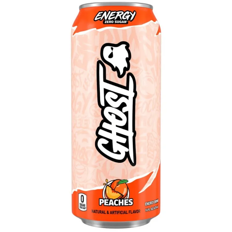 Bautura Energizanta cu Aroma de Piersici, Ghost Energy Drink 473ml — preț și oferte
