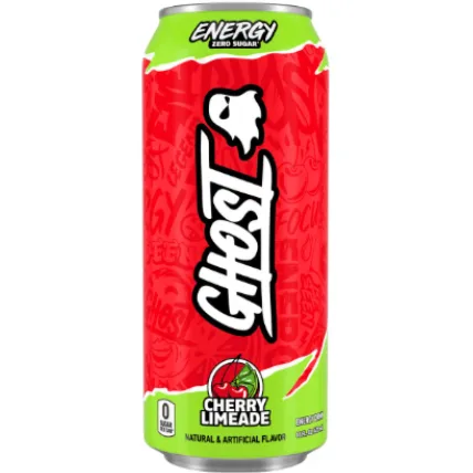 Bautura Energizanta cu Aroma de Limonada de Cirese, Ghost Energy Drink 473ml — preț și oferte