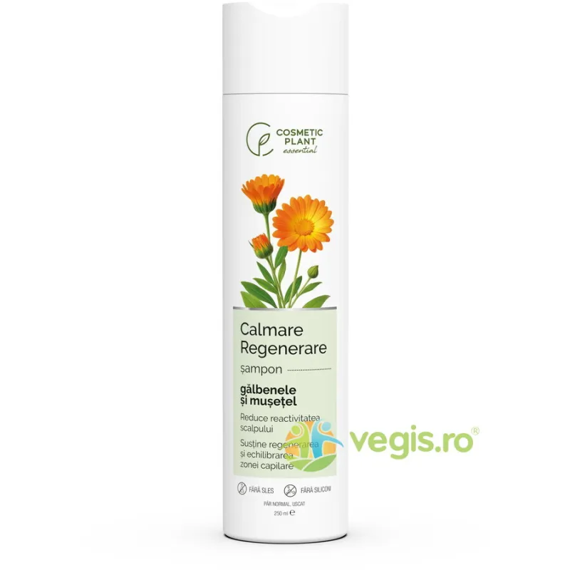 Sampon cu Musetel si Galbenele pentru Calmare si Regenerare 250ml COSMETIC PLANT — preț și oferte