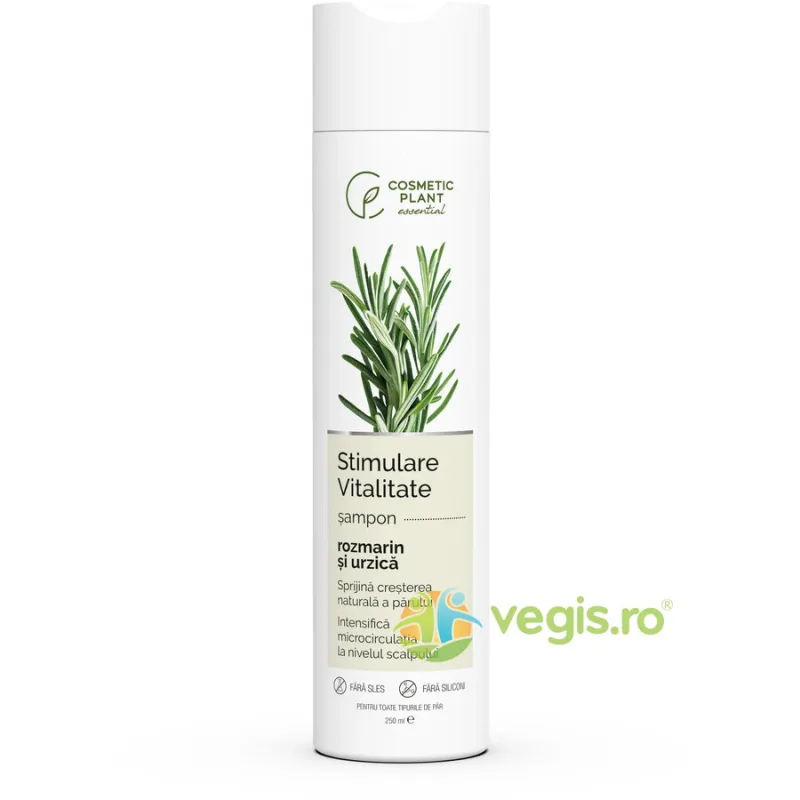 Sampon cu Rozmarin si Urzica pentru Vitalitate 250ml COSMETIC PLANT — preț și oferte