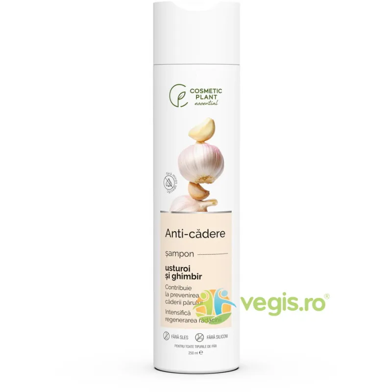 Sampon cu Usturoi si Ghimbir Impotriva Caderii Parului 250ml COSMETIC PLANT — preț și oferte