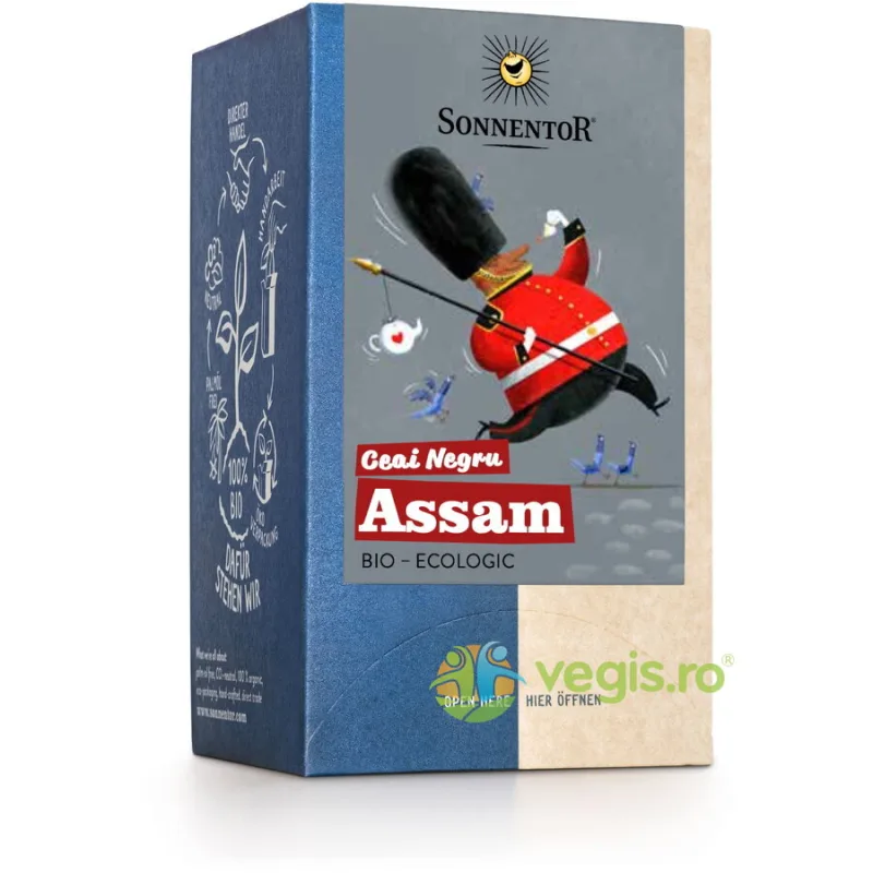Ceai Negru Englez Assam Ecologic/Bio 18dz SONNENTOR — preț și oferte
