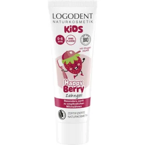 Gel Dentar Bio pentru Copii 0-6 Ani cu Capsuni Happy Berry 75ml