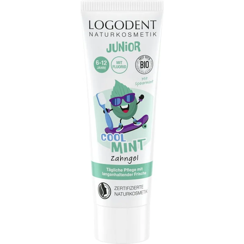 Gel Dentar Bio cu Menta pentru Copii 75ml LOGODENT — preț și oferte