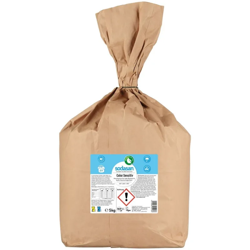 Detergent Pudra Color Sensitiv 5kg Sodasan — preț și oferte