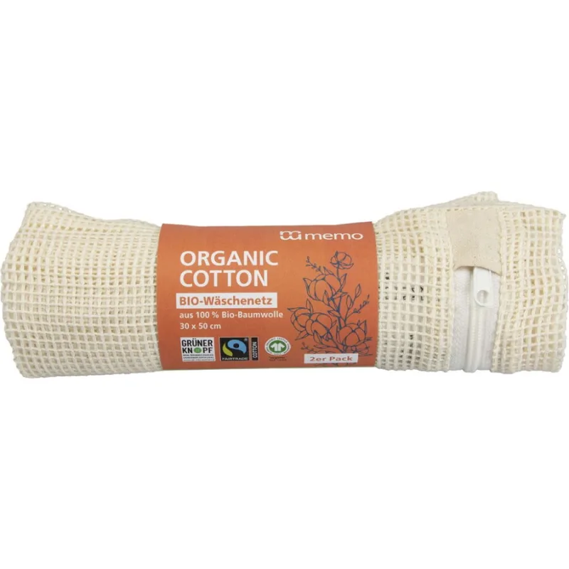 Saci din Bumbac Organic pentru Spalat Rufe 30x50cm 2buc MEMO — preț și oferte
