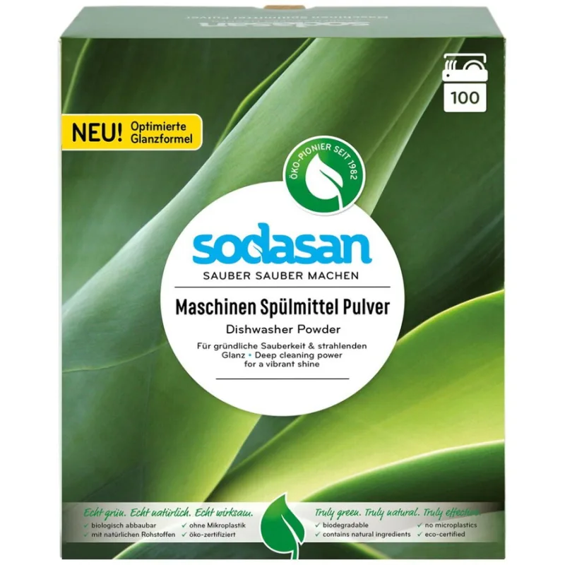 Detergent Pudra pentru Masina de Spalat Vase 1.5kg Sodasan — preț și oferte