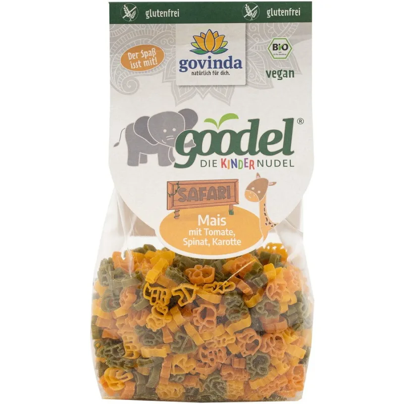 Paste Safari pentru Copii fara Gluten Ecologice/Bio 250g GOVINDA — preț și oferte