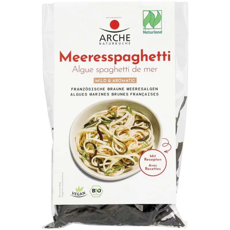 Spaghete din Alge Marine Ecologice/Bio 30g ARCHE — preț și oferte