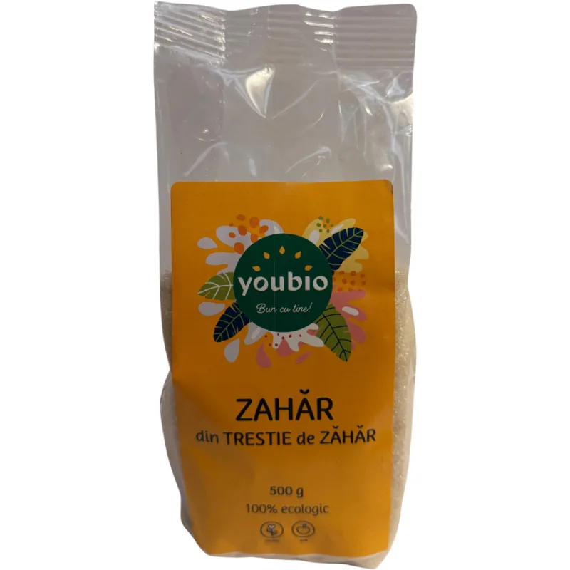 Zahar din Trestie de Zahar 500g YOUBIO — preț și oferte