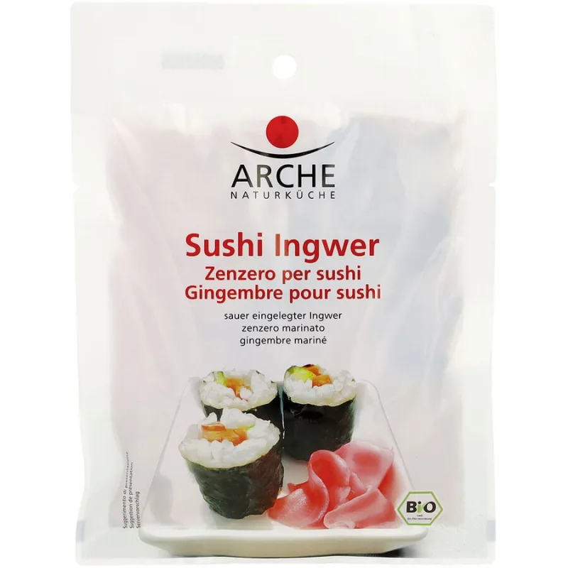 Ghimbir pentru Sushi Ecologic/Bio 105g ARCHE — preț și oferte