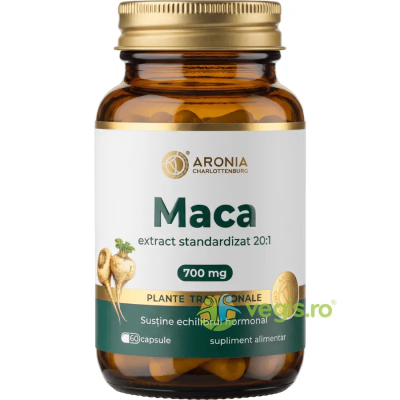 Maca 700mg 60cps ARONIA CHARLOTTENBURG — preț și oferte