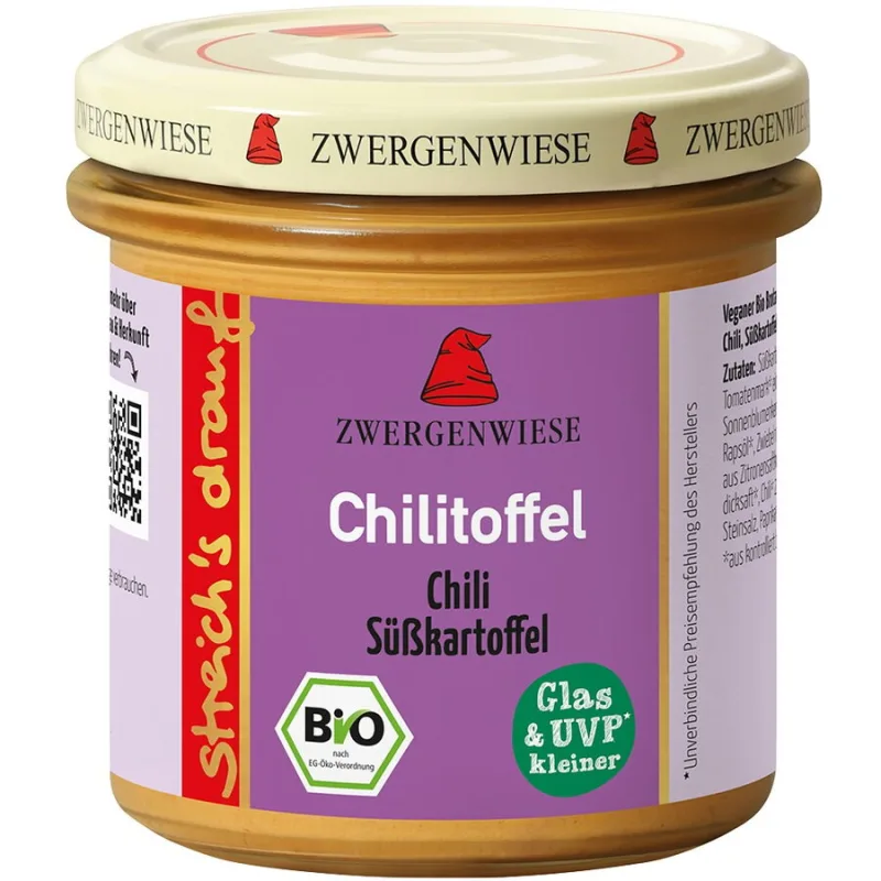 Crema Tartinabila cu Chili si Cartof Dulce fara Gluten Ecologica/Bio 135g — preț și oferte