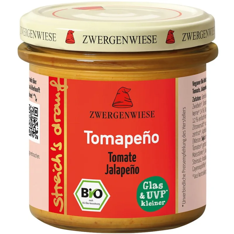 Crema Tartinabila cu Rosii si Ardei Jalapeno fara Gluten Ecologica/Bio 135g — preț și oferte