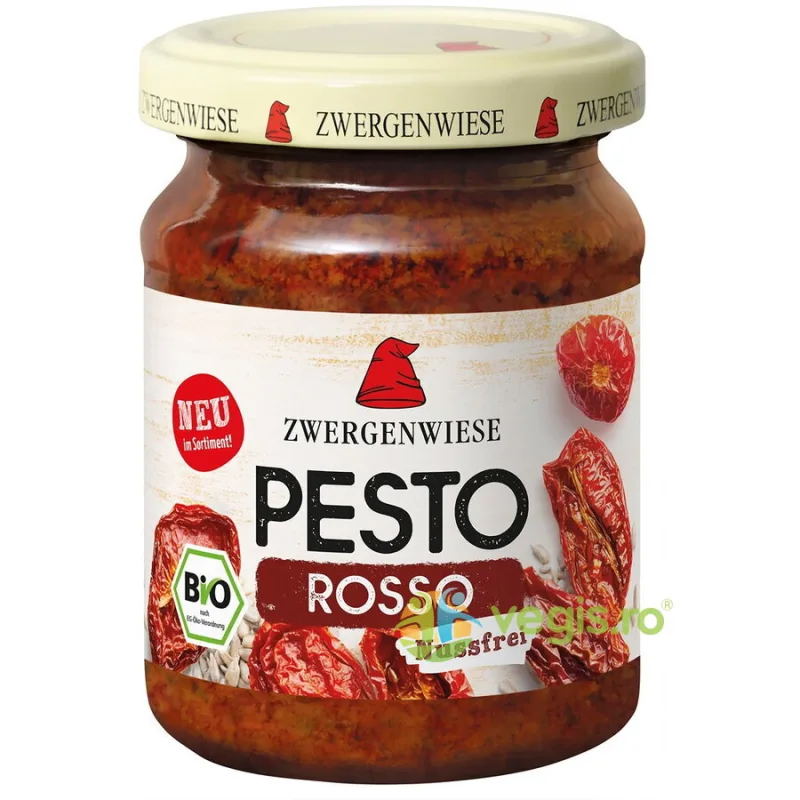 Pesto Rosso Ecologica/Bio 125g ZWERGENWIESE — preț și oferte
