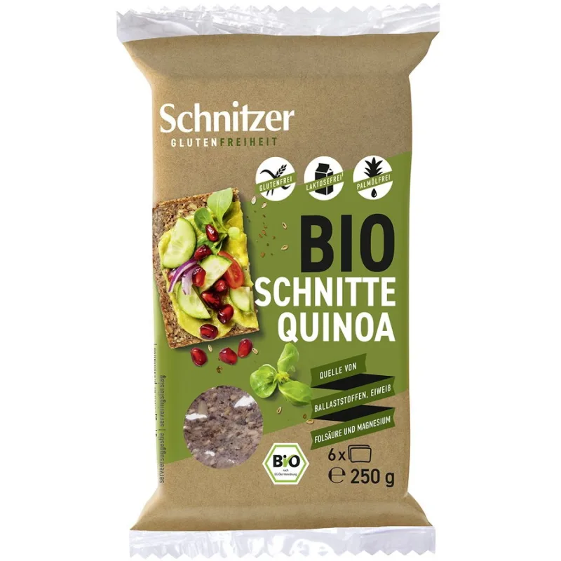 Paine din Quinoa fara Gluten Ecologica/Bio 250g SCHNITZER — preț și oferte