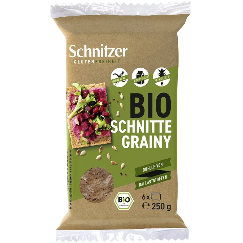 Paine cu Seminte fara Gluten Ecologica/Bio 250g SCHNITZER — preț și oferte